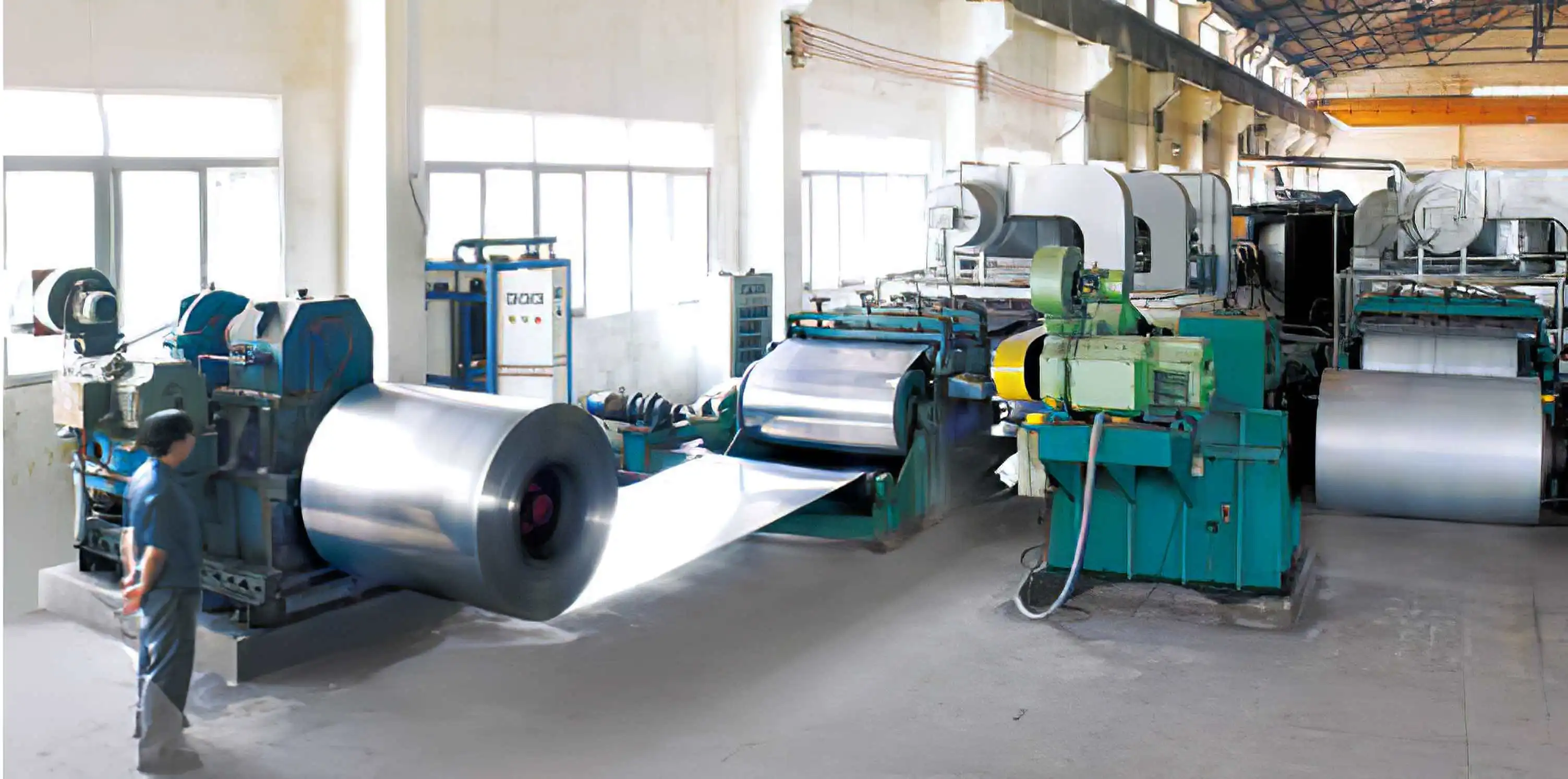 Hongwang established the first private wide plate cold rolled plant in China.