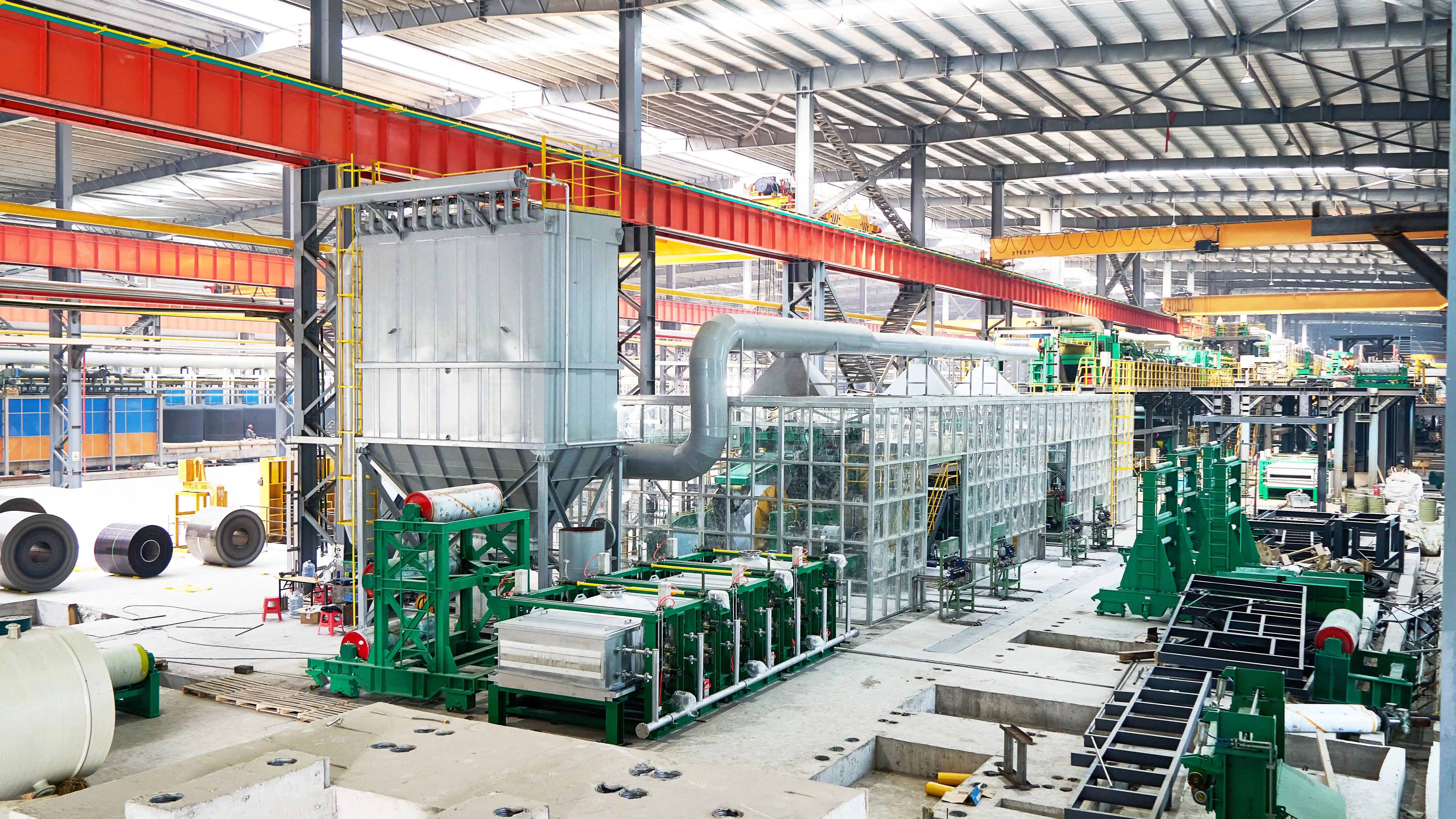 Flattening Production Line