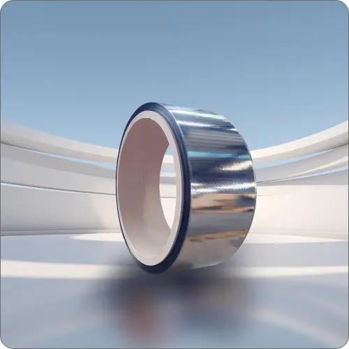 Amorphous Multi-Layer Composite Strips