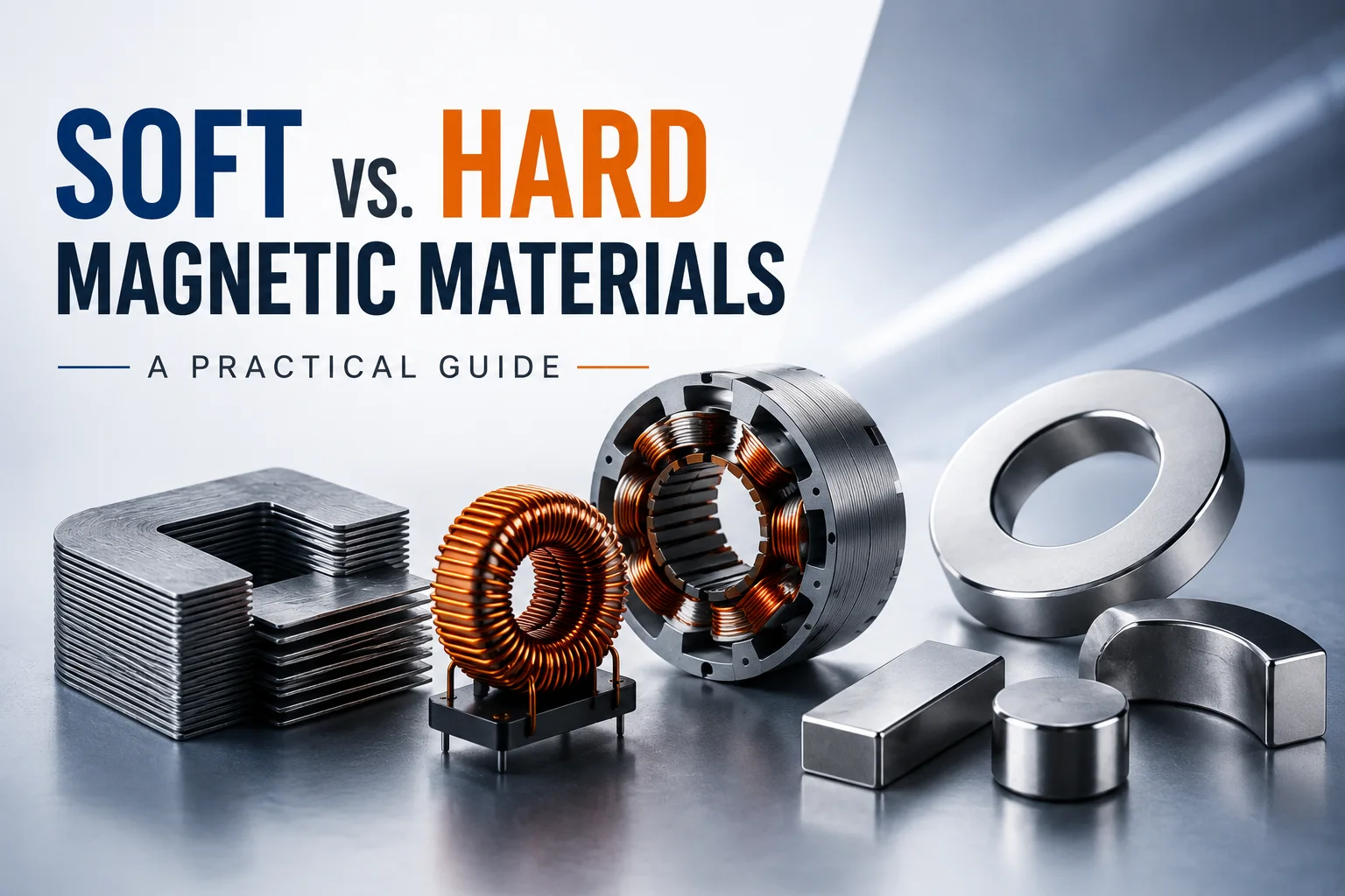 Soft vs. Hard Magnetic Materials: A Practical Guide