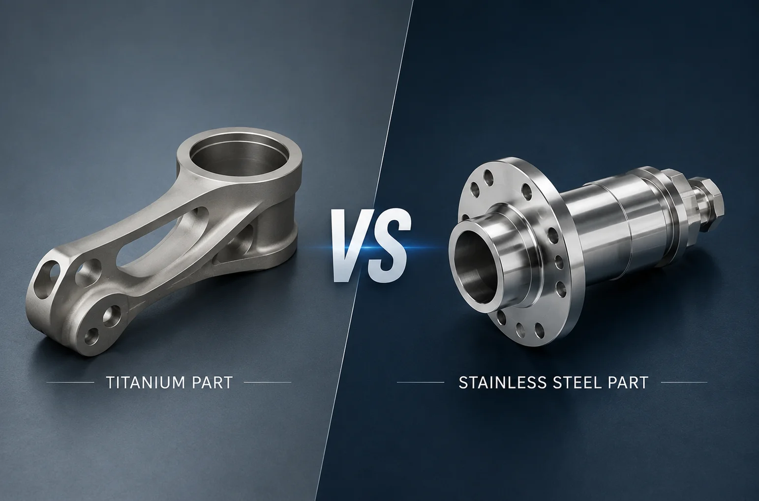 Titanium vs. Stainless Steel: Which Material Fits the Part?