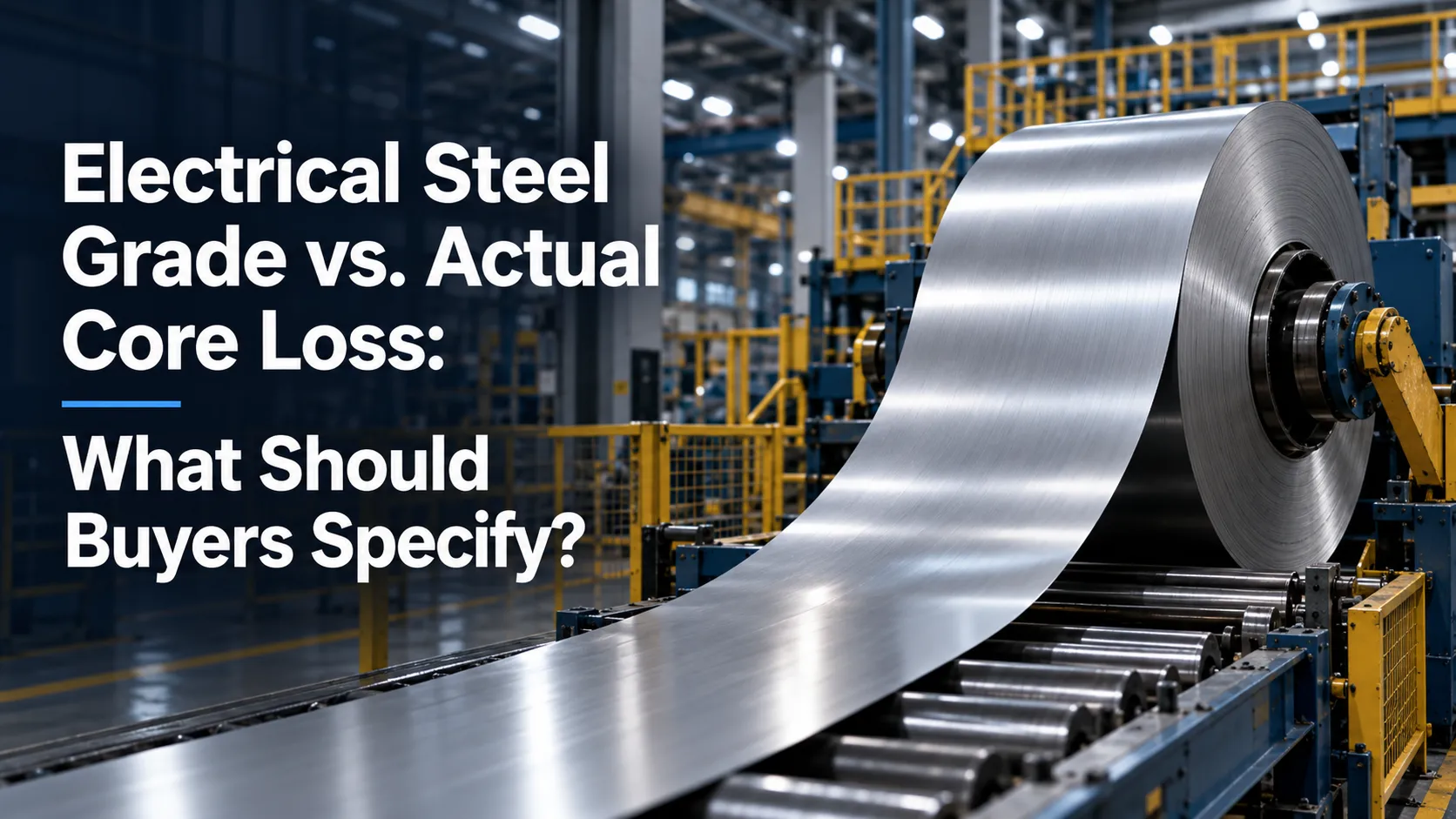 Electrical Steel Grade vs. Actual Core Loss: What Should Buyers Specify?