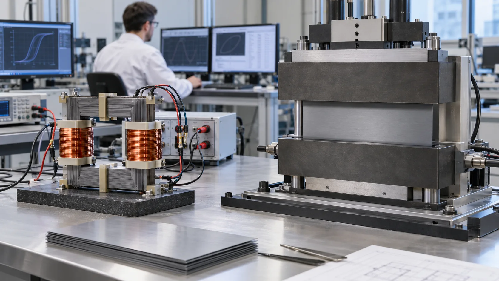 Epstein Frame vs. Single Sheet Tester: Why Core Loss Results Differ